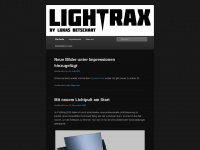 lightrax.ch Webseite Vorschau