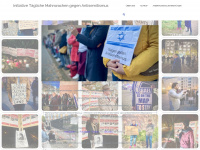 mahnwachen-gegen-antisemitismus.org Webseite Vorschau