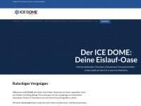 ice-dome-mainz.de Webseite Vorschau
