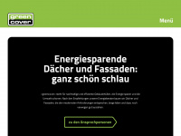 greencover.ch Webseite Vorschau