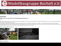 modellbaugruppe-bocholt.de Webseite Vorschau