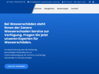 zanero-wasserschaden-service.de Webseite Vorschau