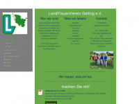 landfrauen-gelting.de Webseite Vorschau