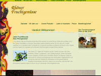 rhoener-fruchtgenuss.de Webseite Vorschau