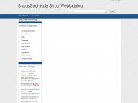 shopssuche.de Webseite Vorschau