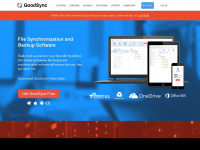 goodsync.com Webseite Vorschau