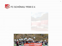 fcschoenau.de Webseite Vorschau