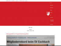 sv-eschbach.de Webseite Vorschau