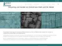 scholz-metall.de Webseite Vorschau