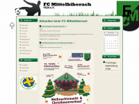 fc-mittelbiberach.de Webseite Vorschau