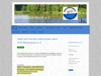 asv-matzenbach.de Webseite Vorschau