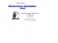 reckermann-immobilien.de Webseite Vorschau