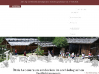 archeoparc.it Webseite Vorschau