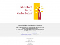 fehrenbach-kerzen.de Webseite Vorschau