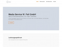 feil-media-service.de Webseite Vorschau