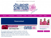 fellbacher-schnittrosen.de Webseite Vorschau