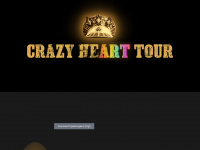 crazyhearttour.de Webseite Vorschau