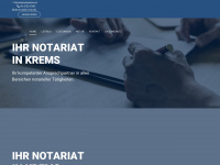 notarpartner.at Webseite Vorschau