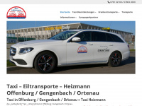 taxiheizmann.de Webseite Vorschau