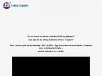 lazy-learn.com Webseite Vorschau