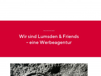 lumsdenandfriends.at Webseite Vorschau