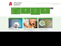 adiuto-med-apotheke.de Webseite Vorschau