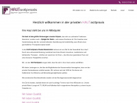 dr-hautarztpraxis.de Webseite Vorschau