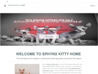 sphynxskitty.com Webseite Vorschau