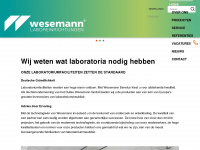 wesemann-benelux.nl Webseite Vorschau