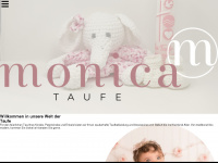 monica-taufe.de Webseite Vorschau
