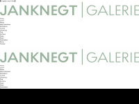 janknegtgallery.com Webseite Vorschau