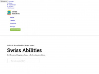 swiss-abilities.ch Webseite Vorschau