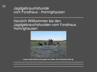 jagdgebrauchshunde-vom-forsthaus-homrighausen.de Webseite Vorschau