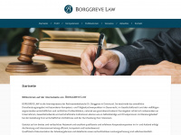 borggreve-law.eu Webseite Vorschau