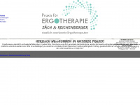 ergotherapie-zaech-reichenberger.de Webseite Vorschau