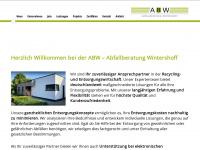 a-b-w.de Webseite Vorschau