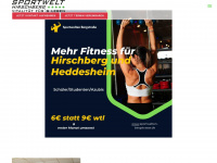 sportwelt-hirschberg.de Webseite Vorschau