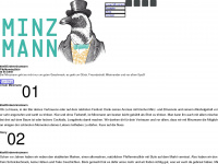minzmann.de Webseite Vorschau
