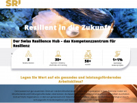 swiss-resilience-hub.ch Webseite Vorschau