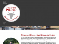 fleischerei-pierer.at Webseite Vorschau