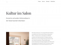 kultursalon-felsenegg.ch Webseite Vorschau