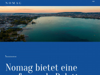 nomag.ch Webseite Vorschau