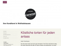 confiserie-caramel.de Webseite Vorschau