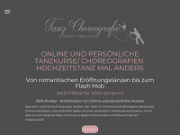 tanz-choreo.at Webseite Vorschau