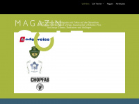 magazingolf.ch Webseite Vorschau