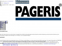 pageris.com Webseite Vorschau