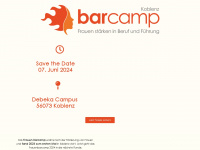 frauen-barcamp-koblenz.de Webseite Vorschau