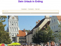 urlaub-in-erding.info Webseite Vorschau