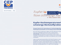 kupfer-hochtemperaturwerkstoffe.de Webseite Vorschau