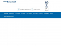 vw-bennstedt.de Webseite Vorschau